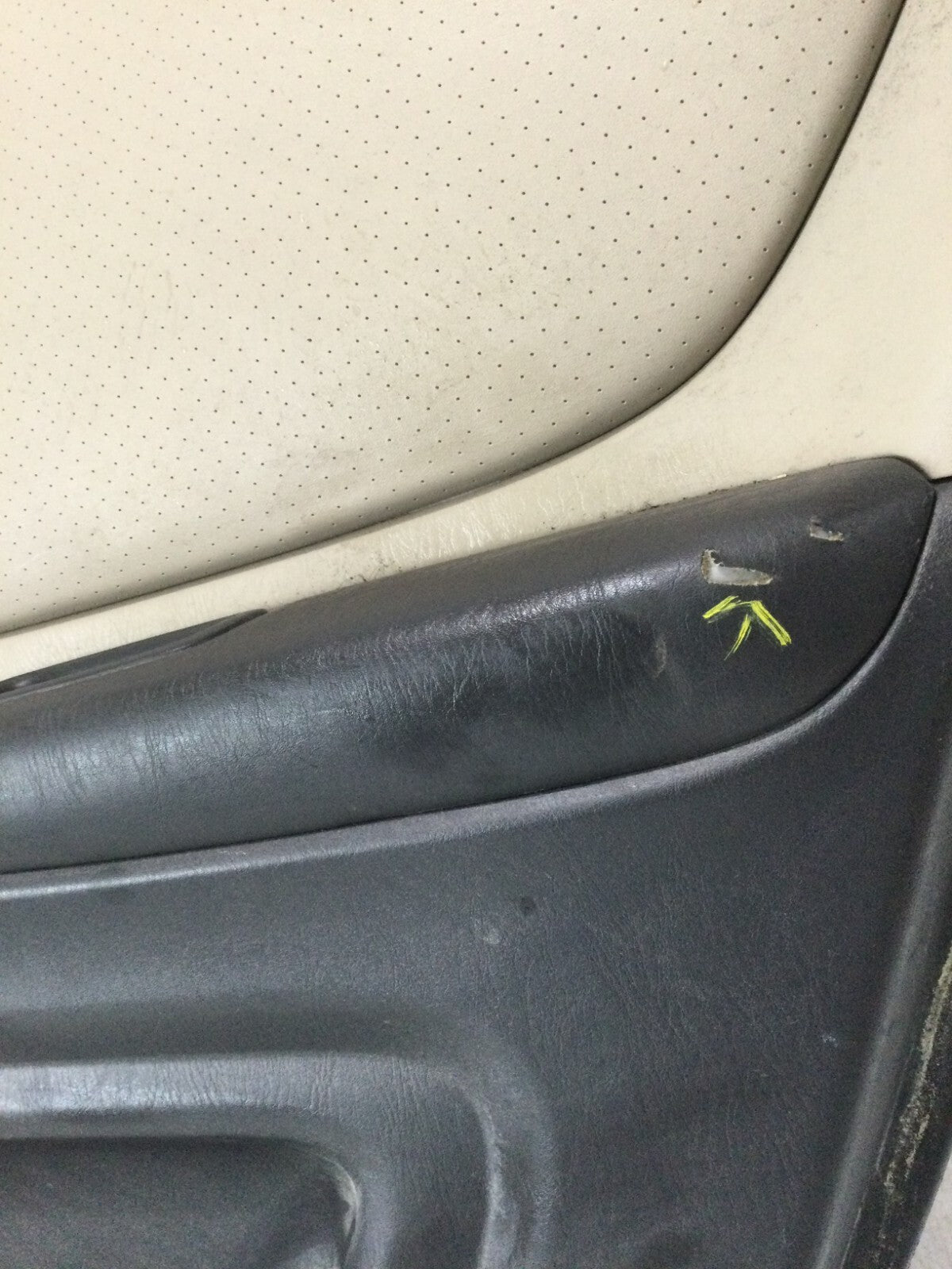 2001-2003 Toyota Highlander Rear Right Passenger Door Trim Panel OEM (Cut Mark )