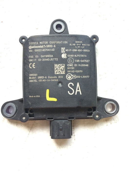 2020-2022 Toyota Corolla OEM Rear Left Blind Spot Radar Sensor 88162-02070 OEM