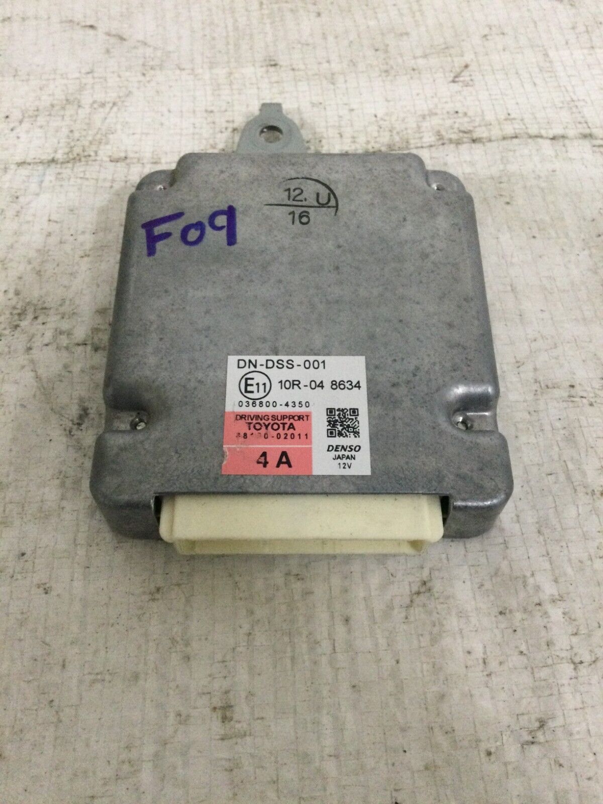 2017-2018 Toyota Corolla Driver Assist Support Control Module 88150-02011 OEM