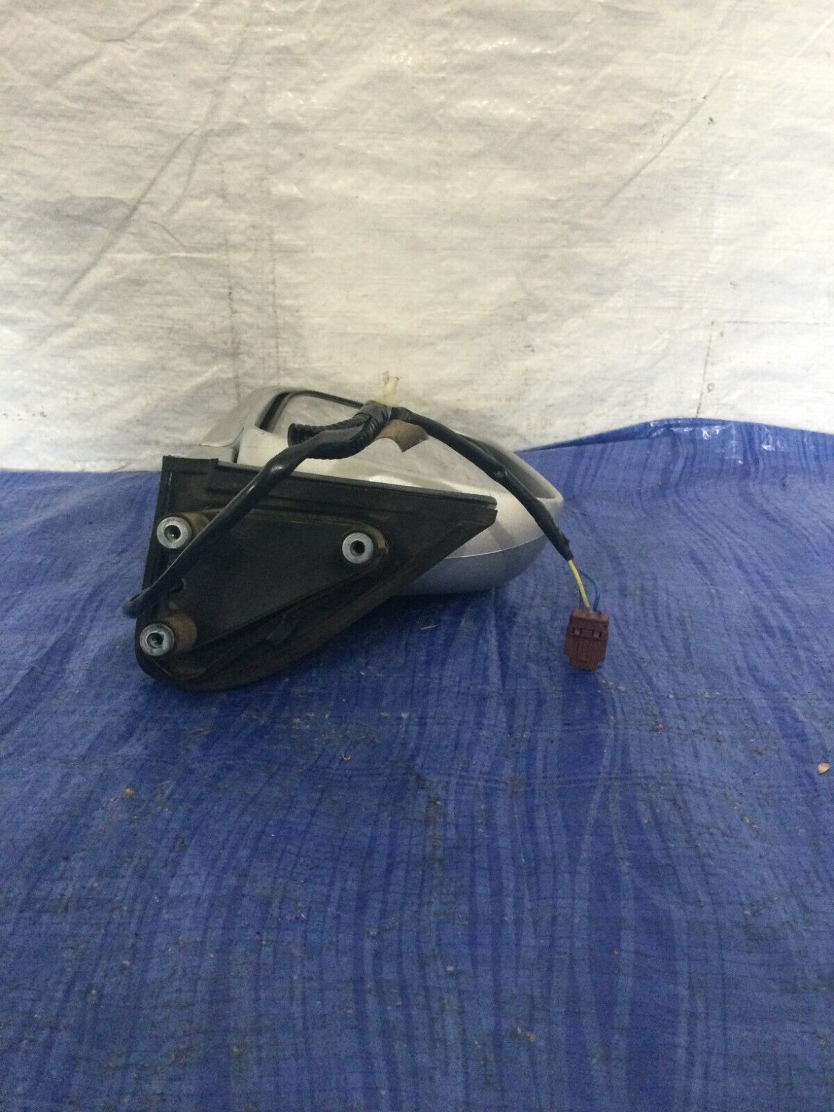 2002 Nissan Frontier Side View Door Mirror Left Driver Manual OEM LH