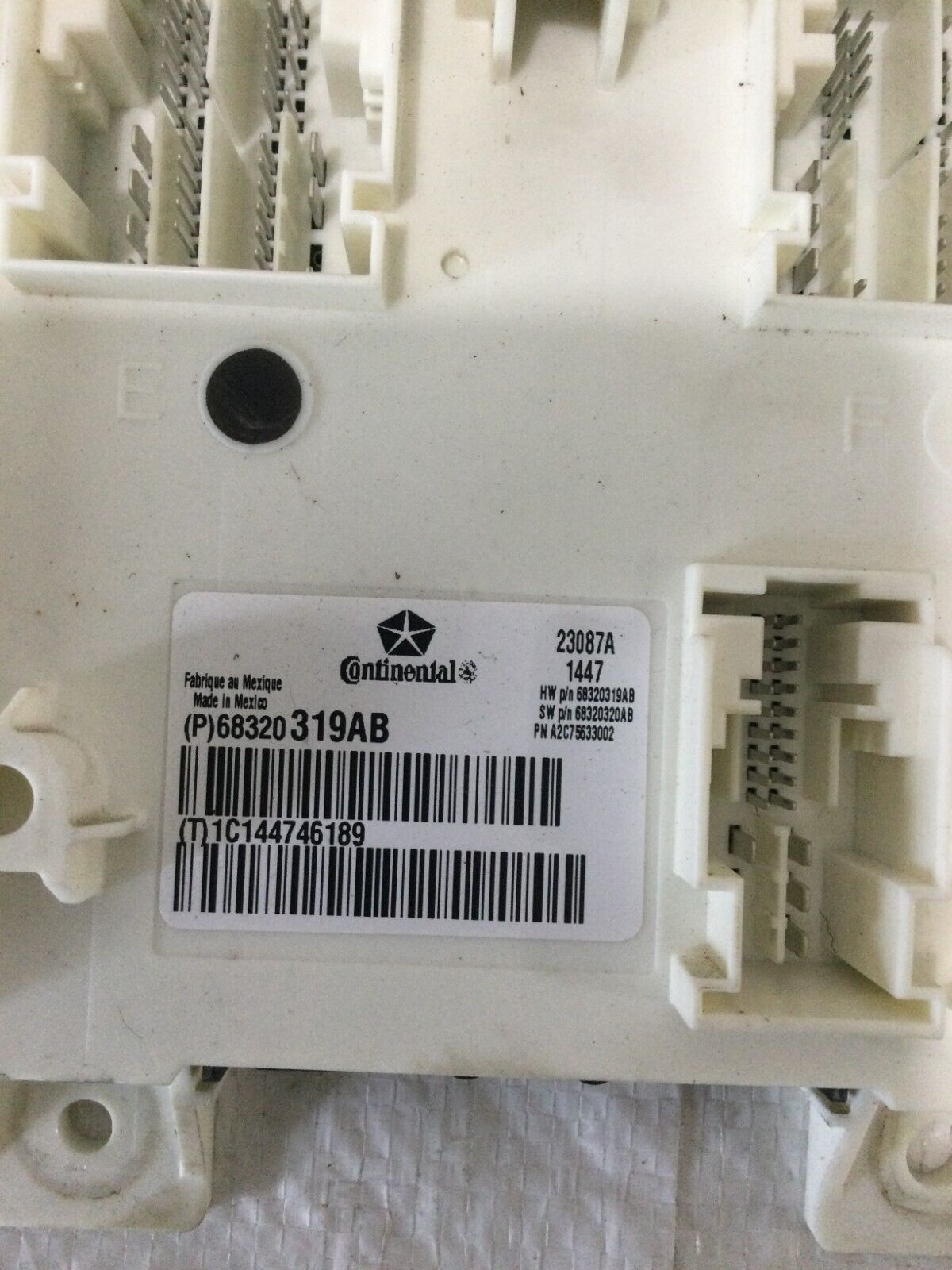 2017 Dodge Ram 1500 2500 3500 Body Control Module BCM P68320319AB