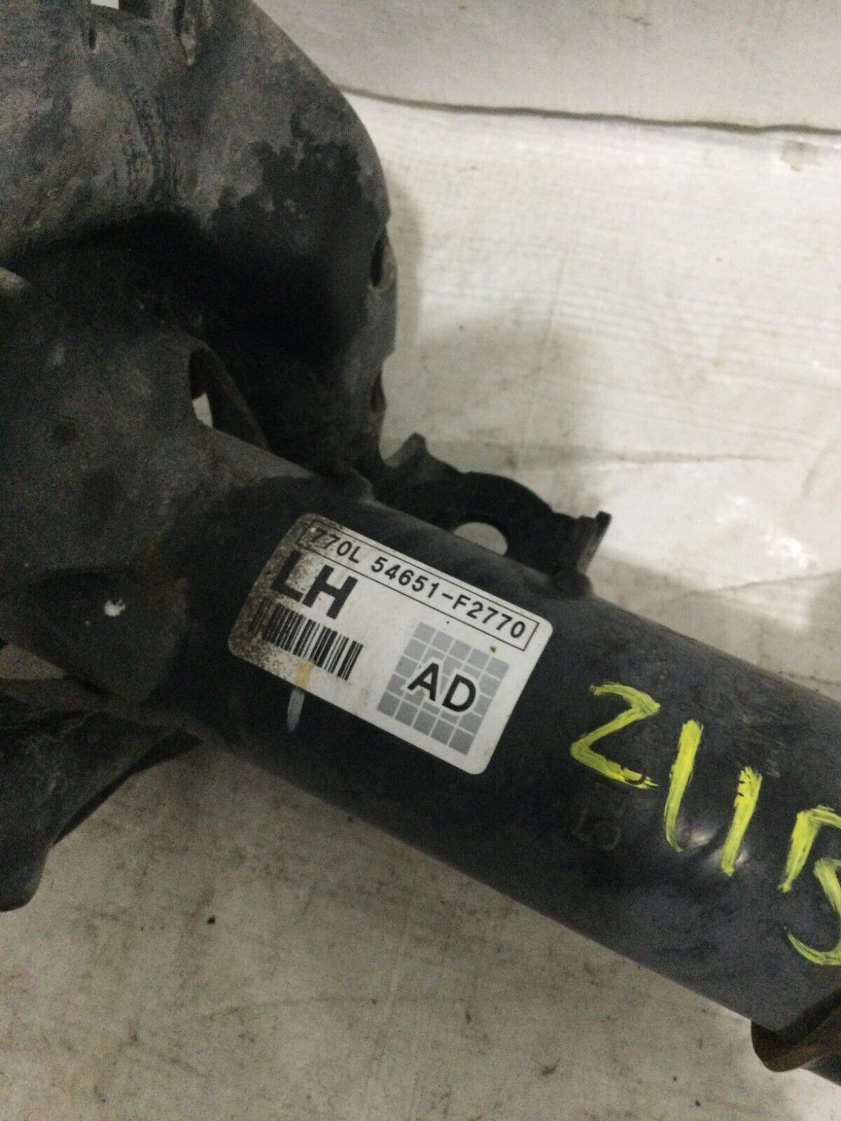 2017-2019 Hyundai Elantra Driver Strut Front Sedan Korea Built 54651F2800 OEM