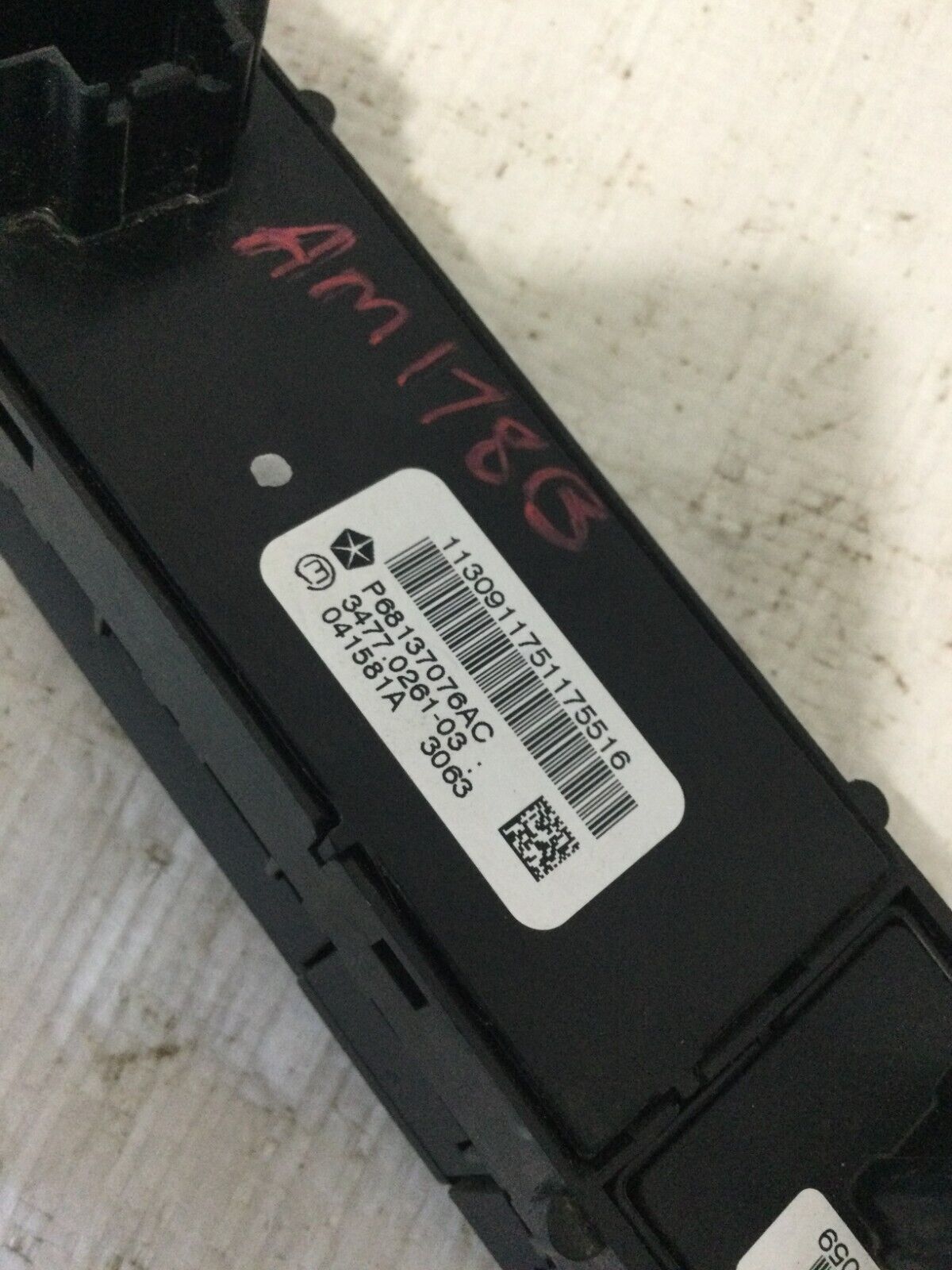 2017 RAM 1500   Traction Off Tow Haul Switch 68137076AC OEM