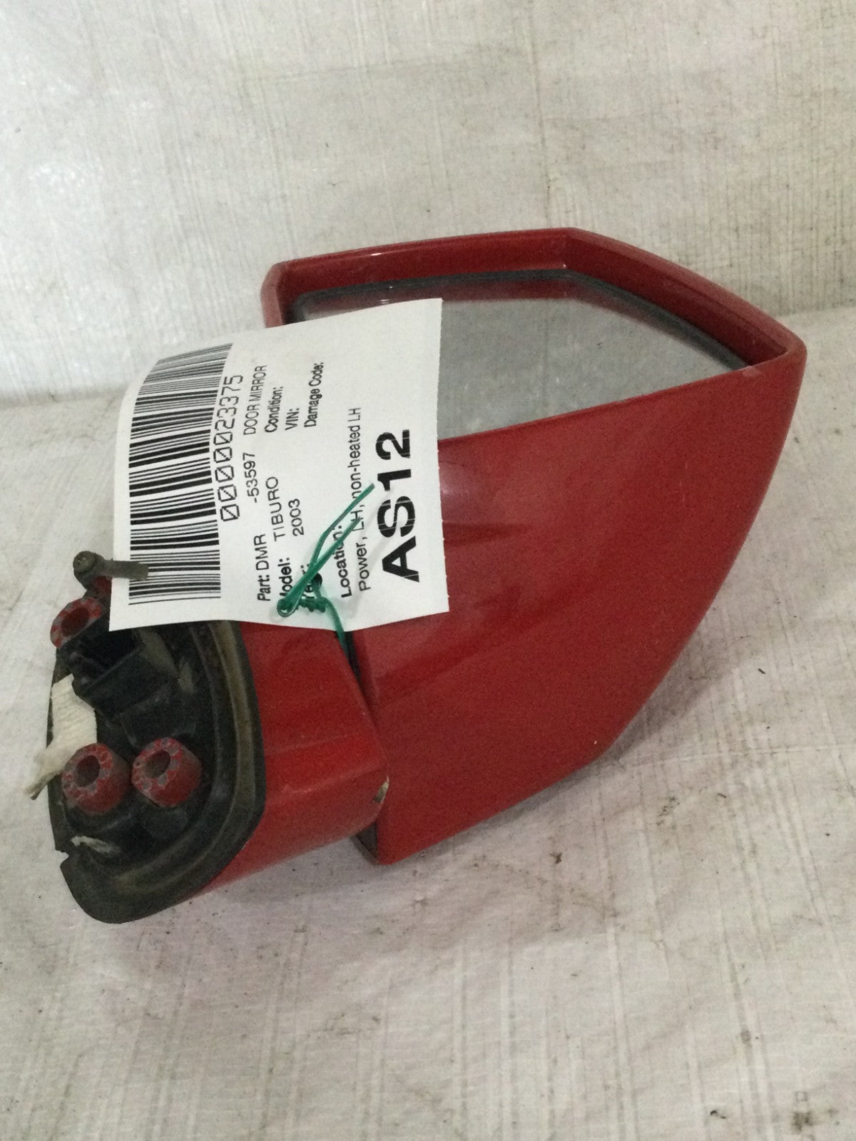 2003 Hyundai Tiburon Left Driver Side Door Mirror OEM