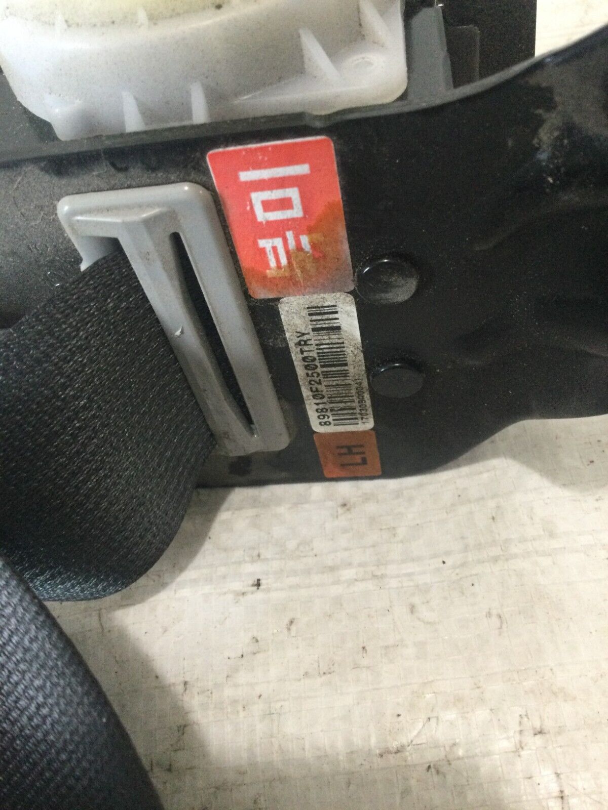 2017 Hyundai Elantra  Rear Left  Seat Belt  OEM