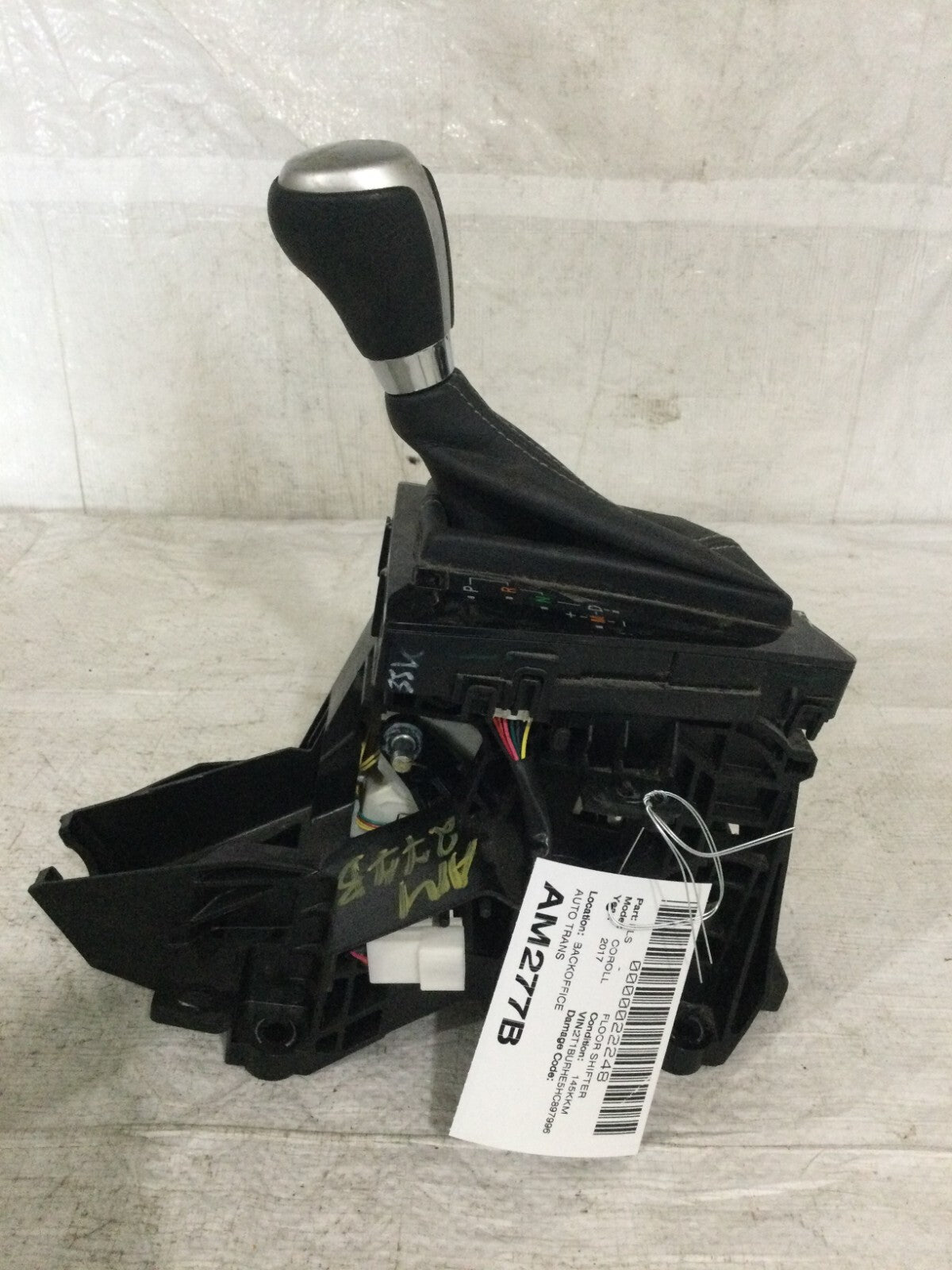 2017 Toyota Corolla Automatic Transmission Shift Gear Shifter Assembly Floor OEM
