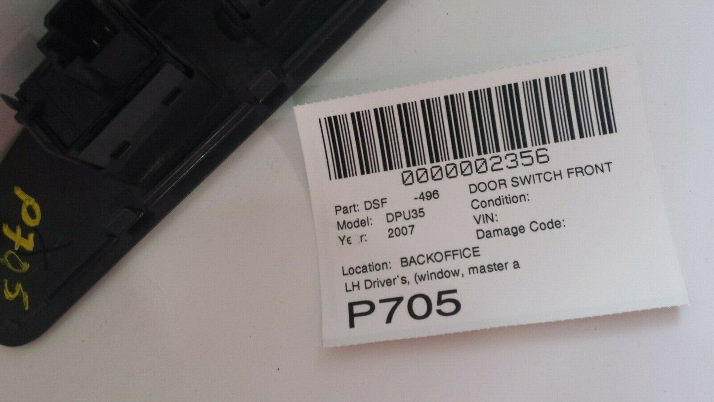 2007 Dodge Ram 1500 Front Right Power Window Switch OEM RH