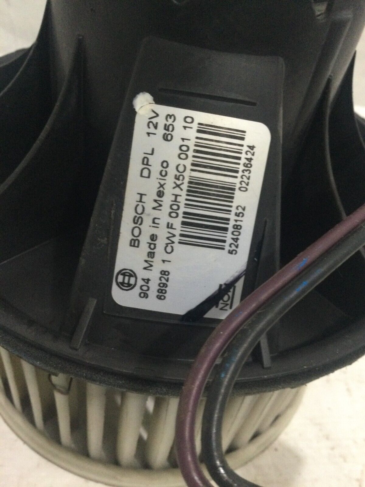 2007-2008  Cadillac Escalade ESV Blower Motor 52408152 OEM