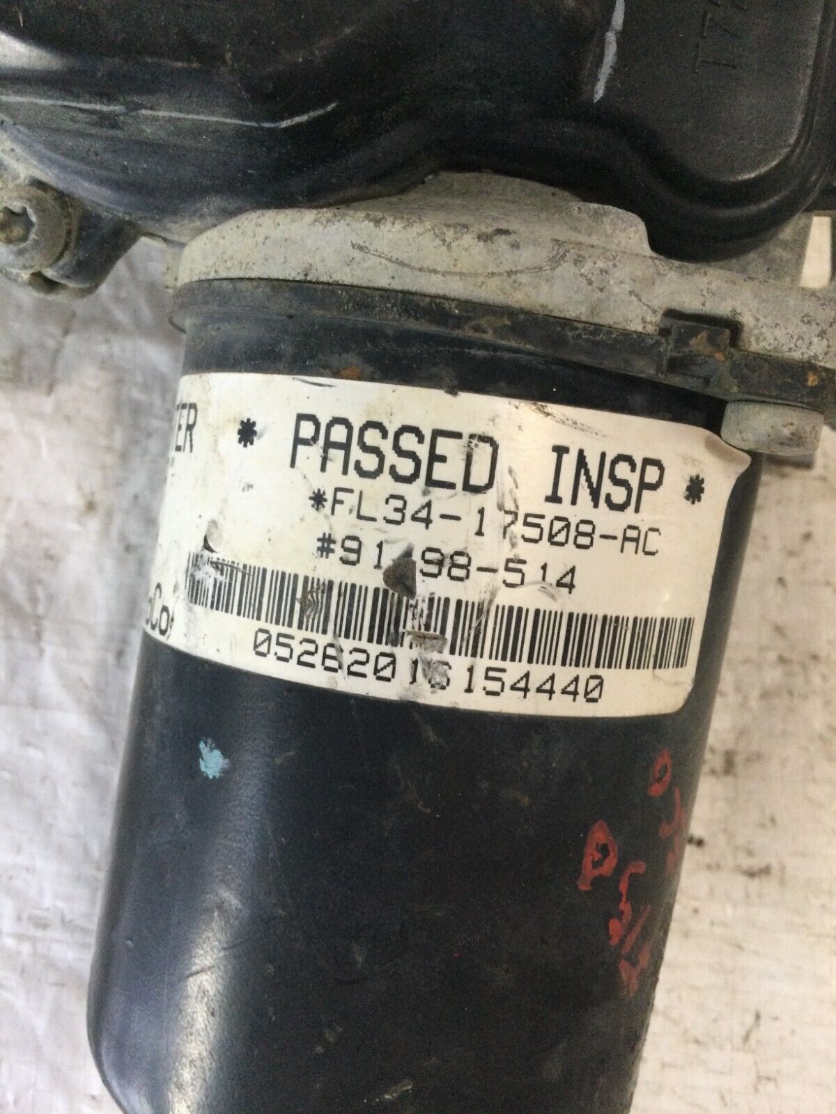2017 Ford F-150 Front Windshield Wiper Motor  FL34-17508-AC OEM