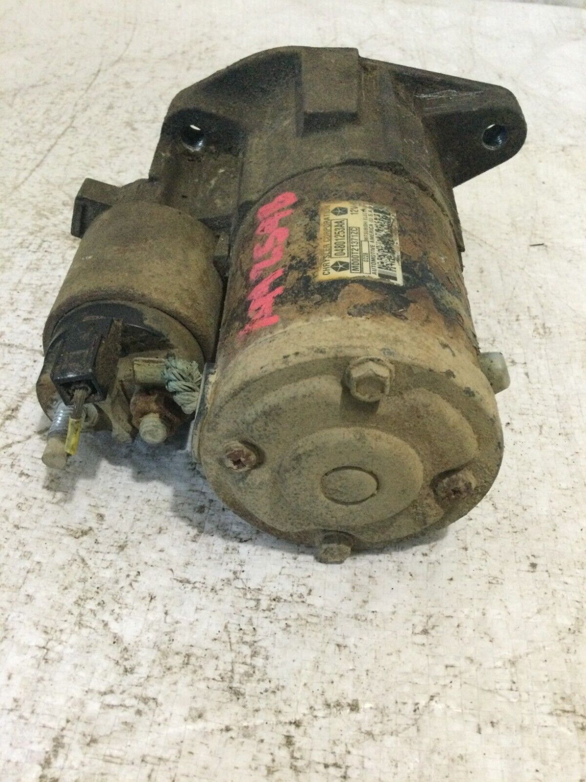 2005 -2008 Dodge RAM 1500 Engine Starter Motor OEM  04801253AA