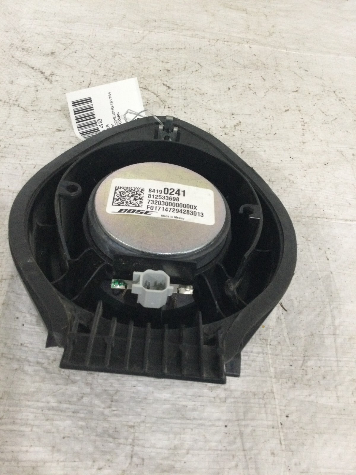 2017 Sierra Denali 1500 Rear Side Door Speaker OEM 84190241