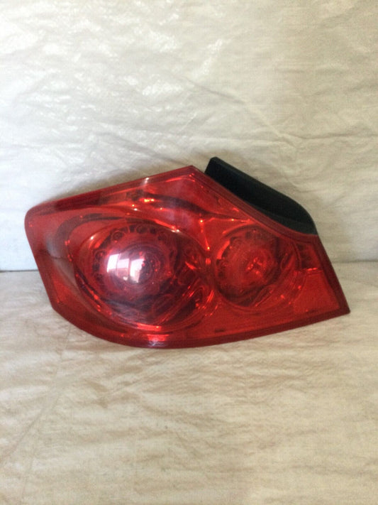 2008-2013 Infiniti G35 G37 Sedan Taillight LH Left Driver Side OEM
