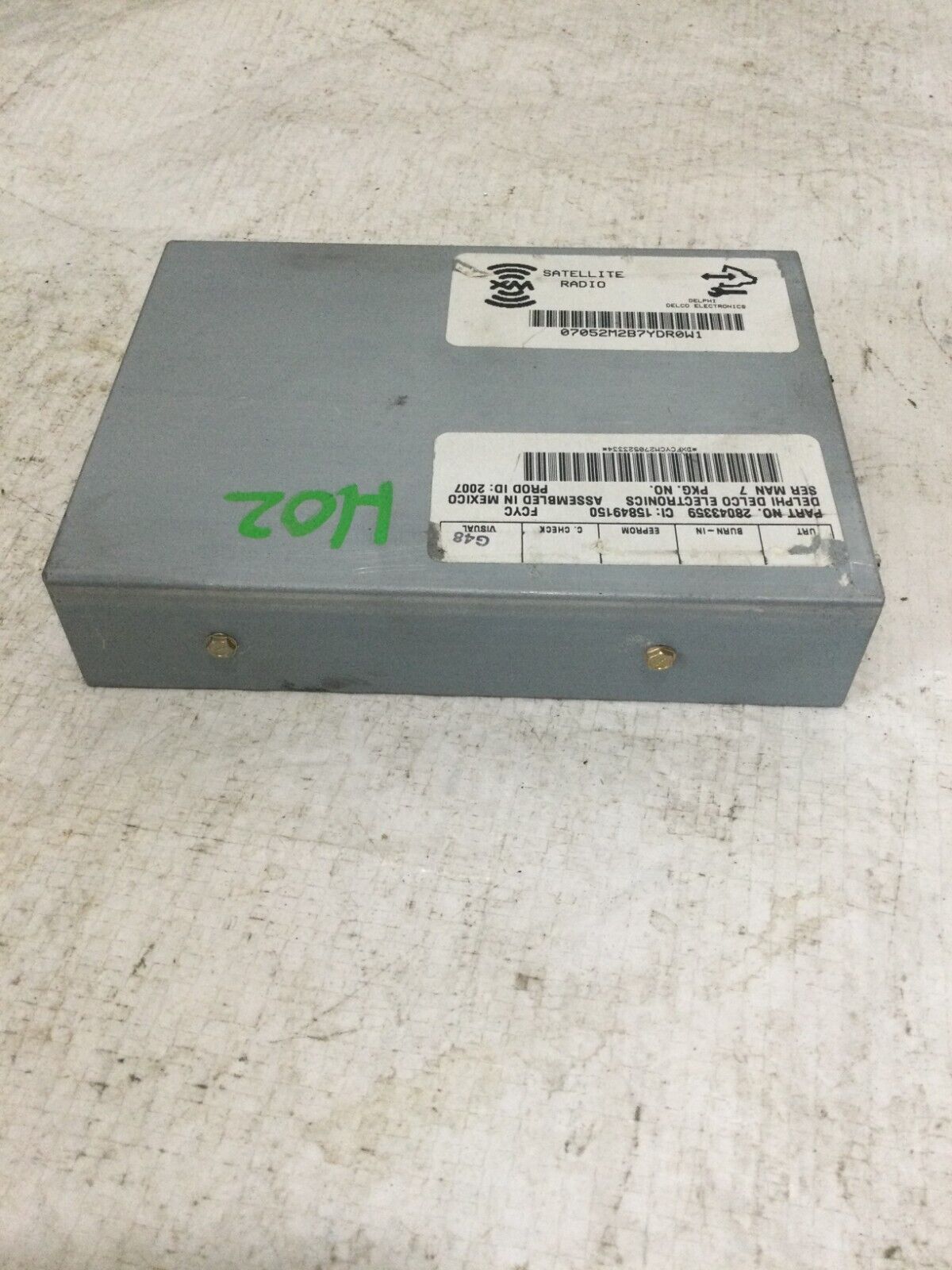 2007-2008 Cadillac Escalade XM Radio Receiver Control Computer Module OEM