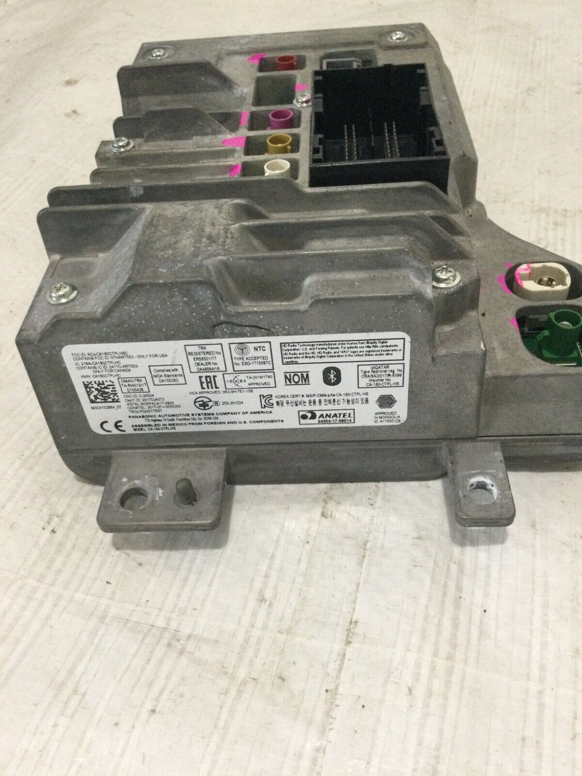 2021 RAM 3500  Multimedia Radio  Control Module  OEM