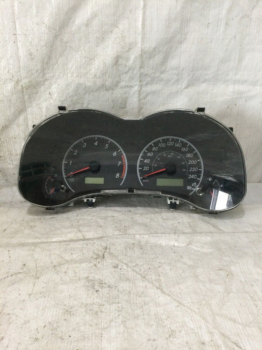 2013 Toyota Corolla Speedometer Gauges Instrument Cluster KPH OEM