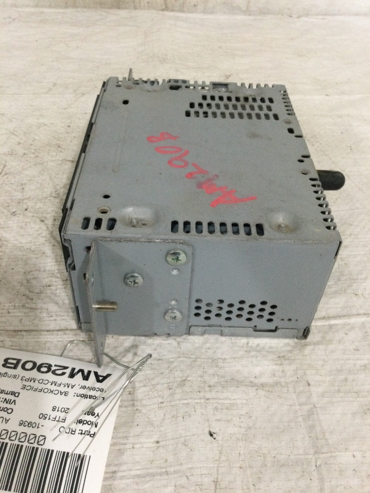 2018 Ford F-150 AM FM CD Audio Equipment Radio Receiver OEM JL3T-19C107-BA