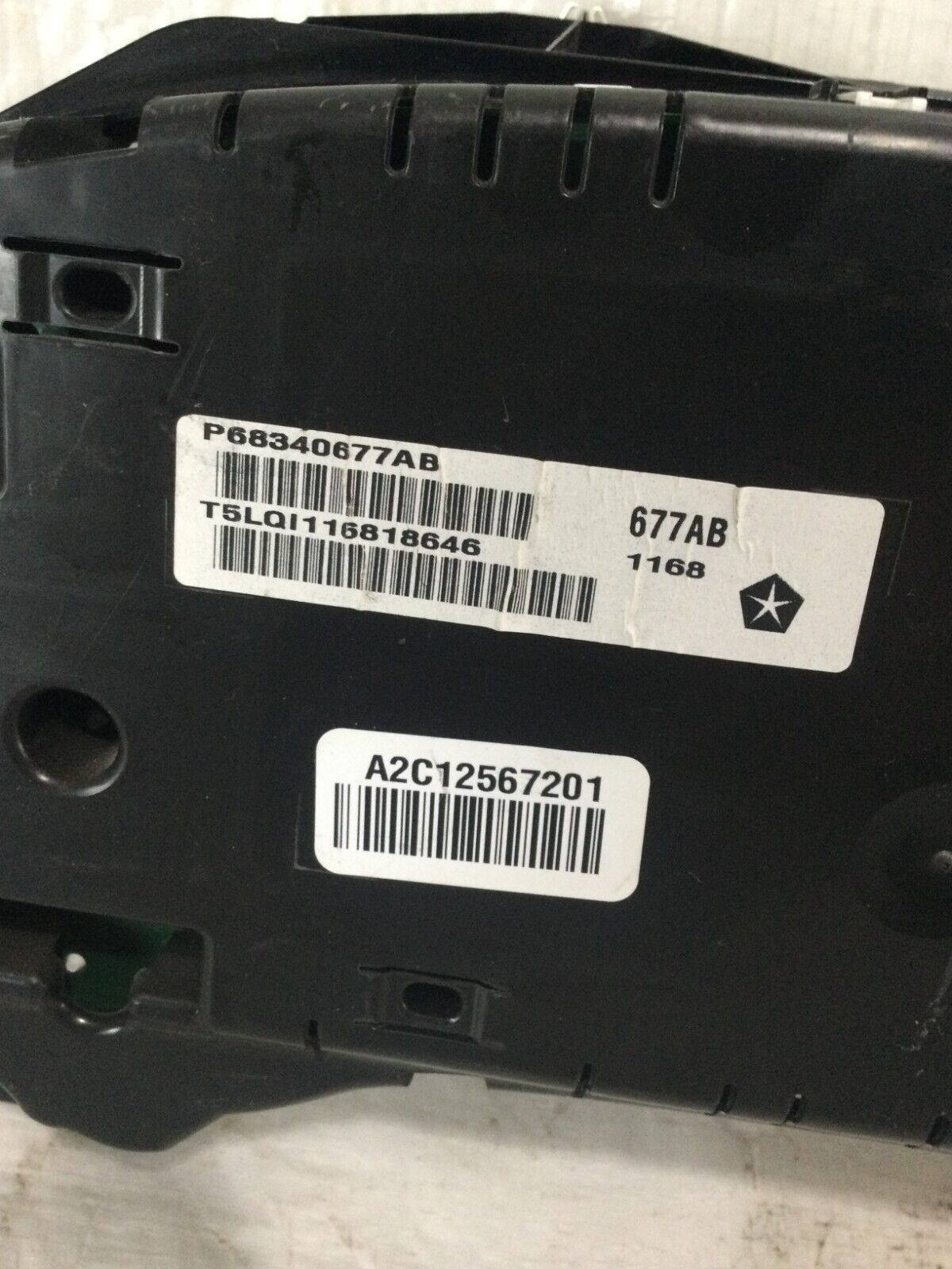 2018 Dodge  Ram 3500 6.7L Diesel Speedometer Cluster KPH P68340677AB OEM