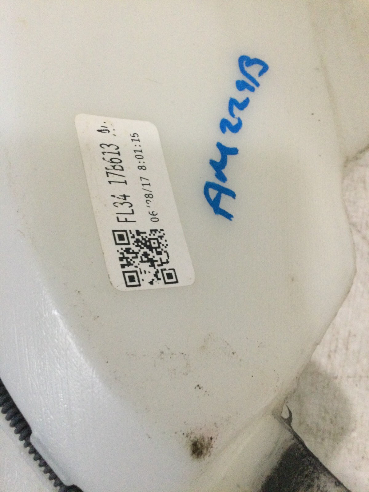 2018-2019 Ford F-150 Windshield Washer Reservoir Bottle  JL34-17B613-AF OEM