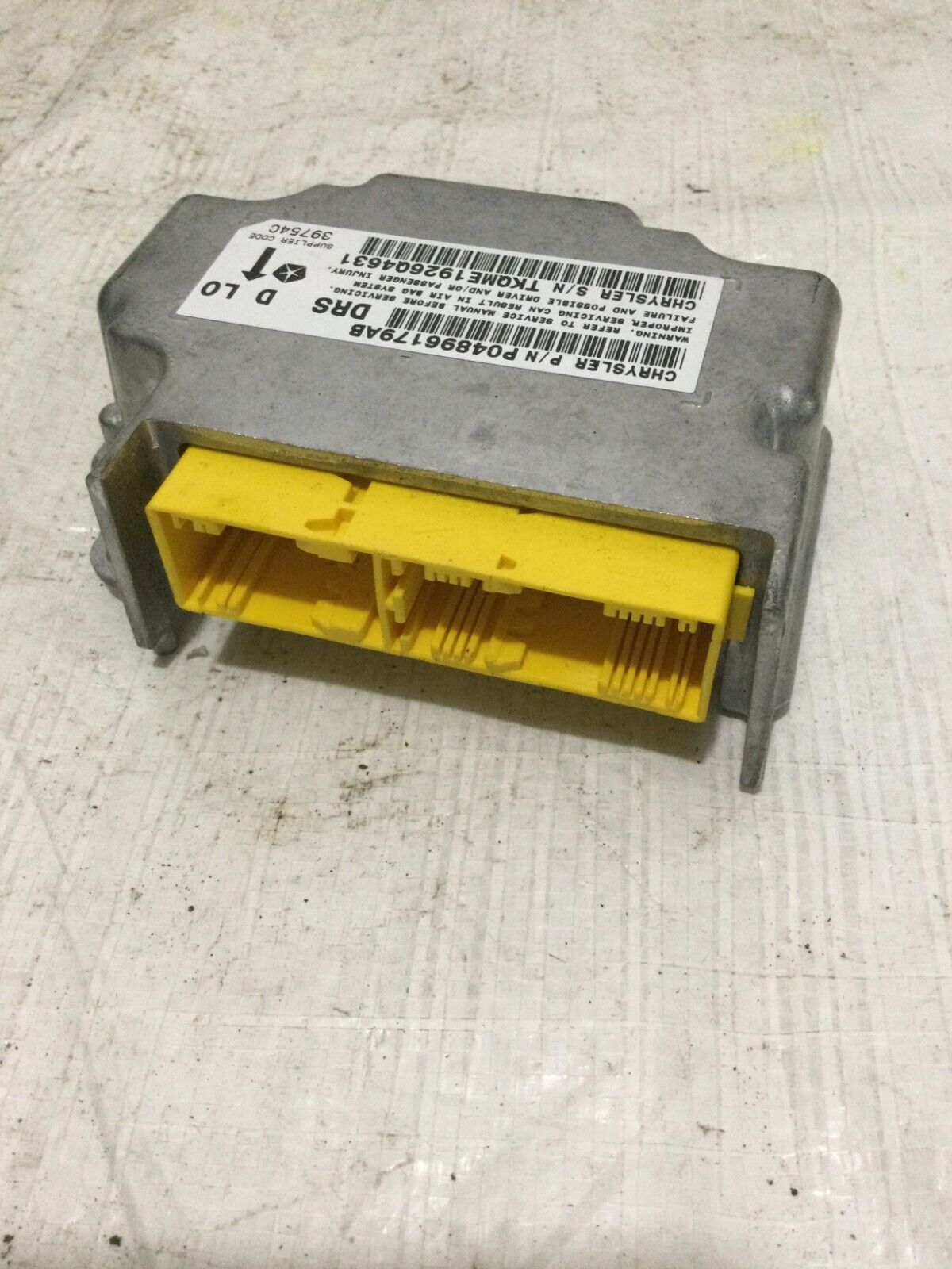 2007 Dodge Ram 1500 SRS Control Module OEM 04896179AB