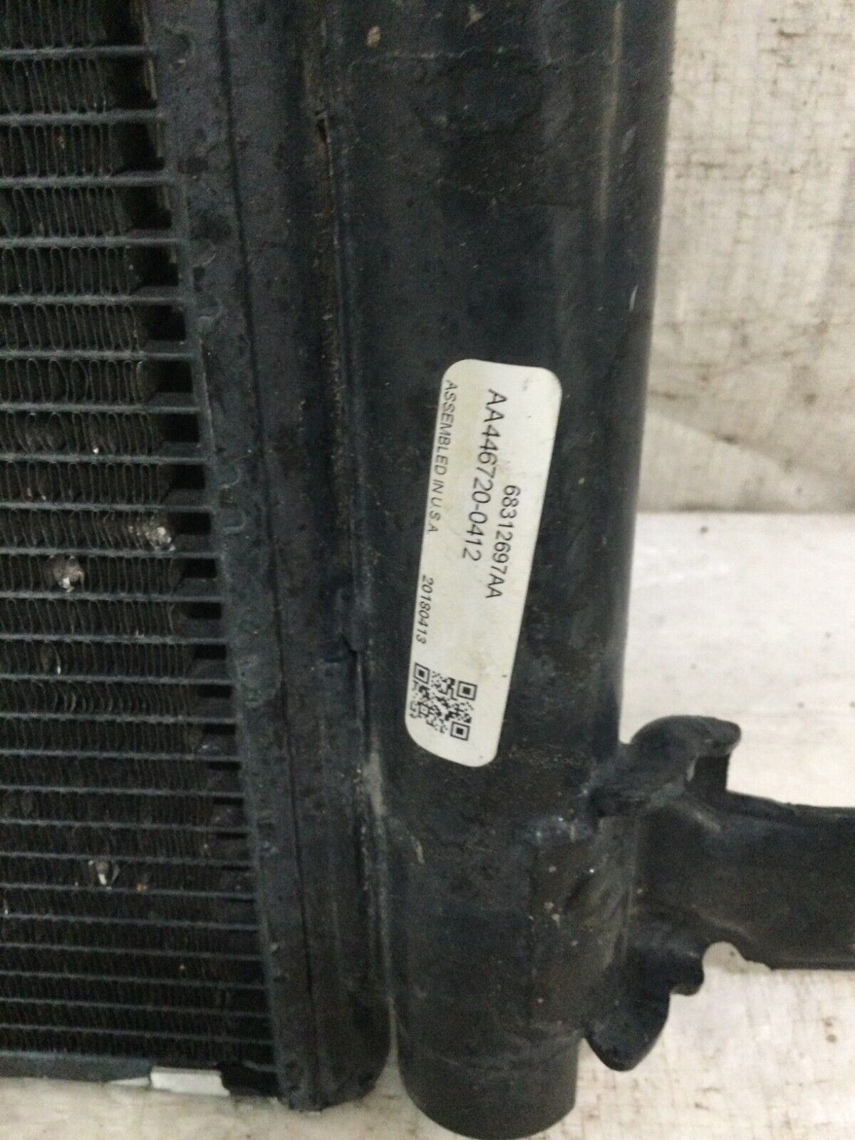 2019 2020 2021 2022 2023 RAM 1500 AC CONDENSER 68312697AC OEM