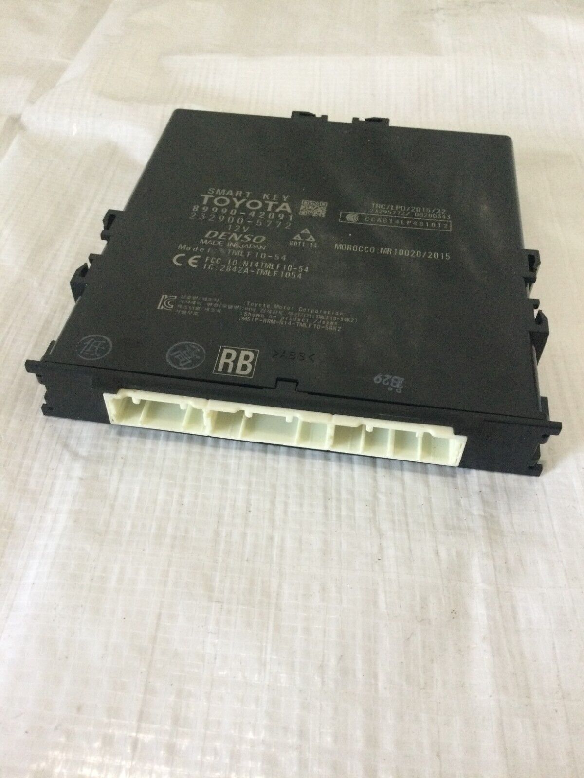 2018 Toyota RAV4 Hybrid  Keyless Entery Control Module 89990-42091 OEM