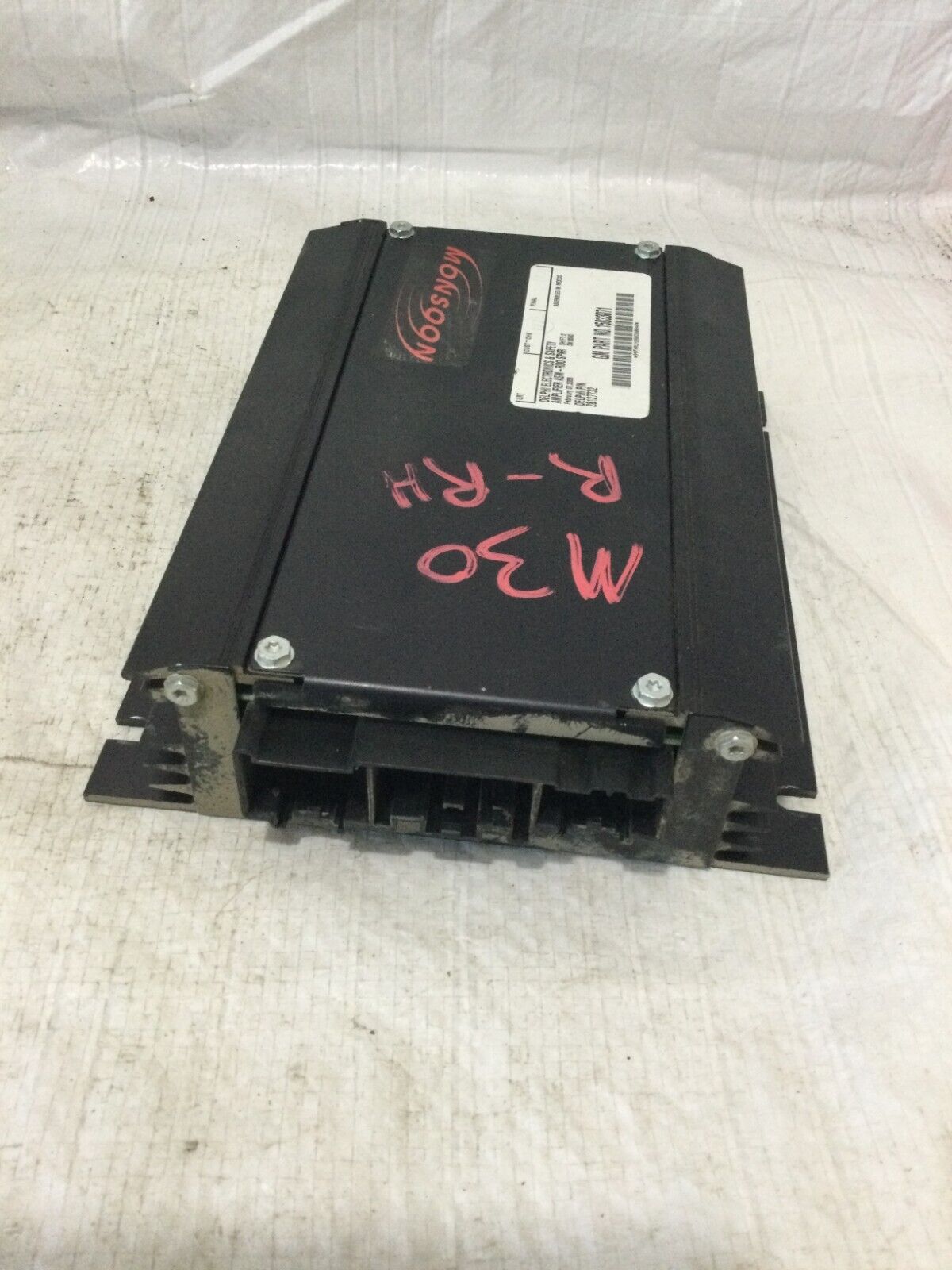 2006-2009 Pontiac G6 Coupe Monsoon Audio Amplifier 15833071 OEM
