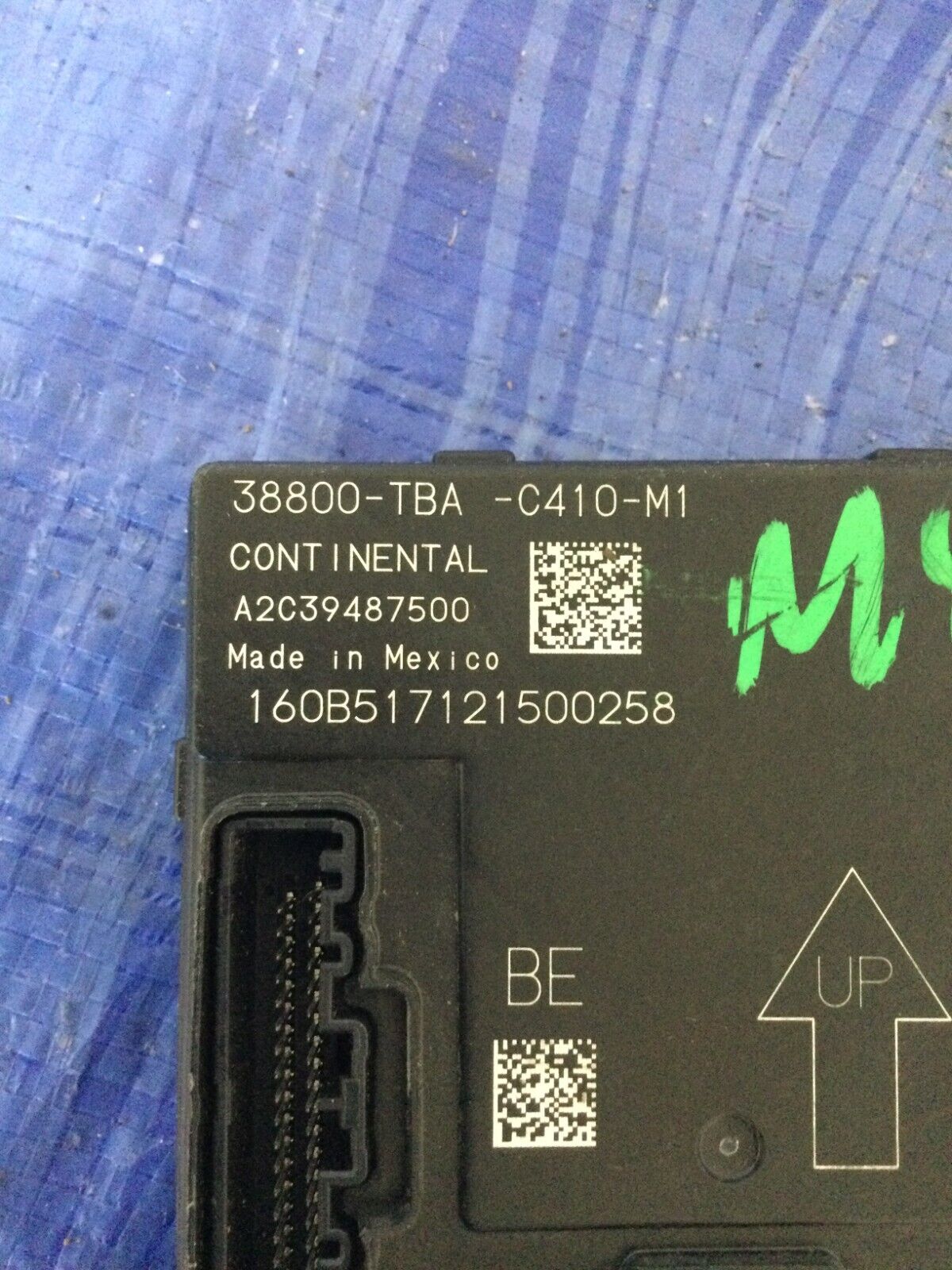 2016-2017 Honda Civic Body Control Module BCM 38800-TBA-C410-M1 OEM