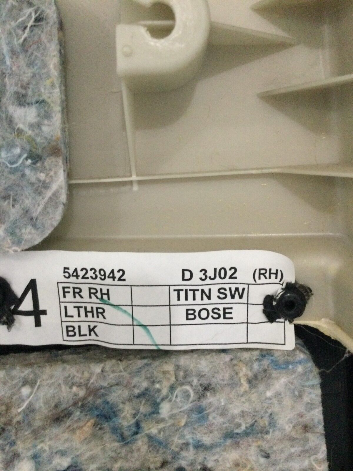 2005 Mazda 6 Front Right Passenger Door Trim Panel OEM RH
