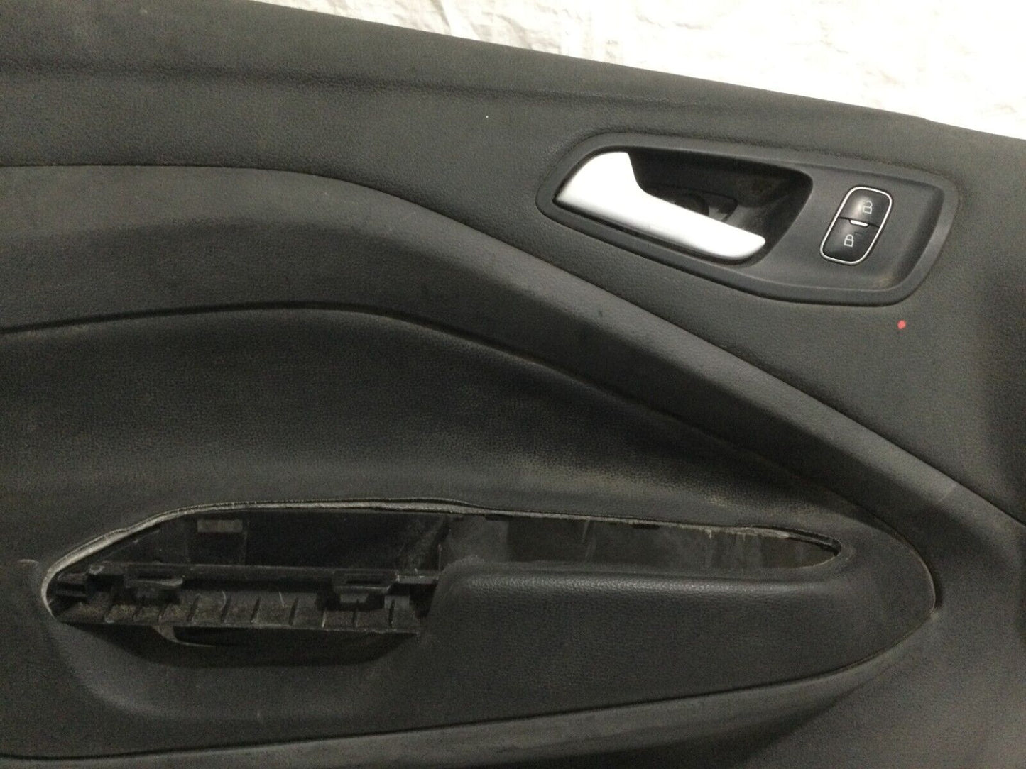 2017-2019 Ford Escape Front Left Interior Door Trim Panel Black OEM