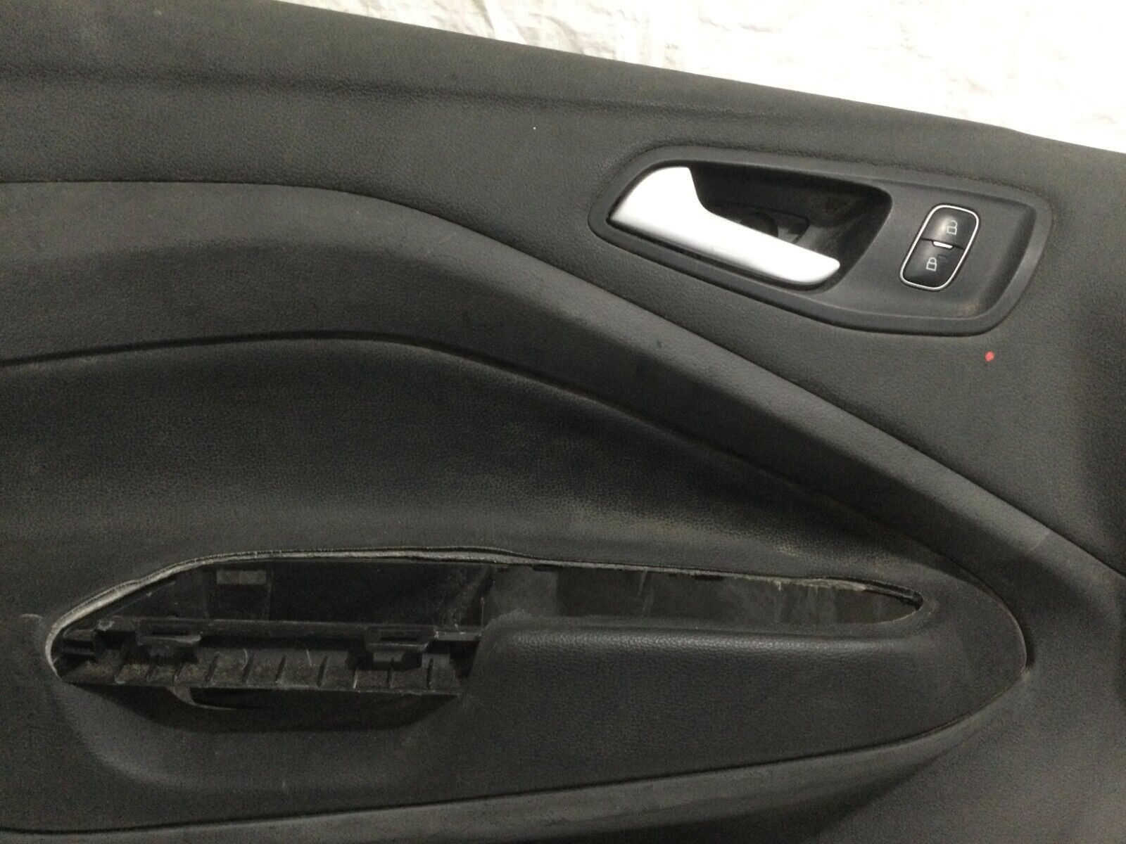 2017-2019 Ford Escape Front Left Interior Door Trim Panel Black OEM