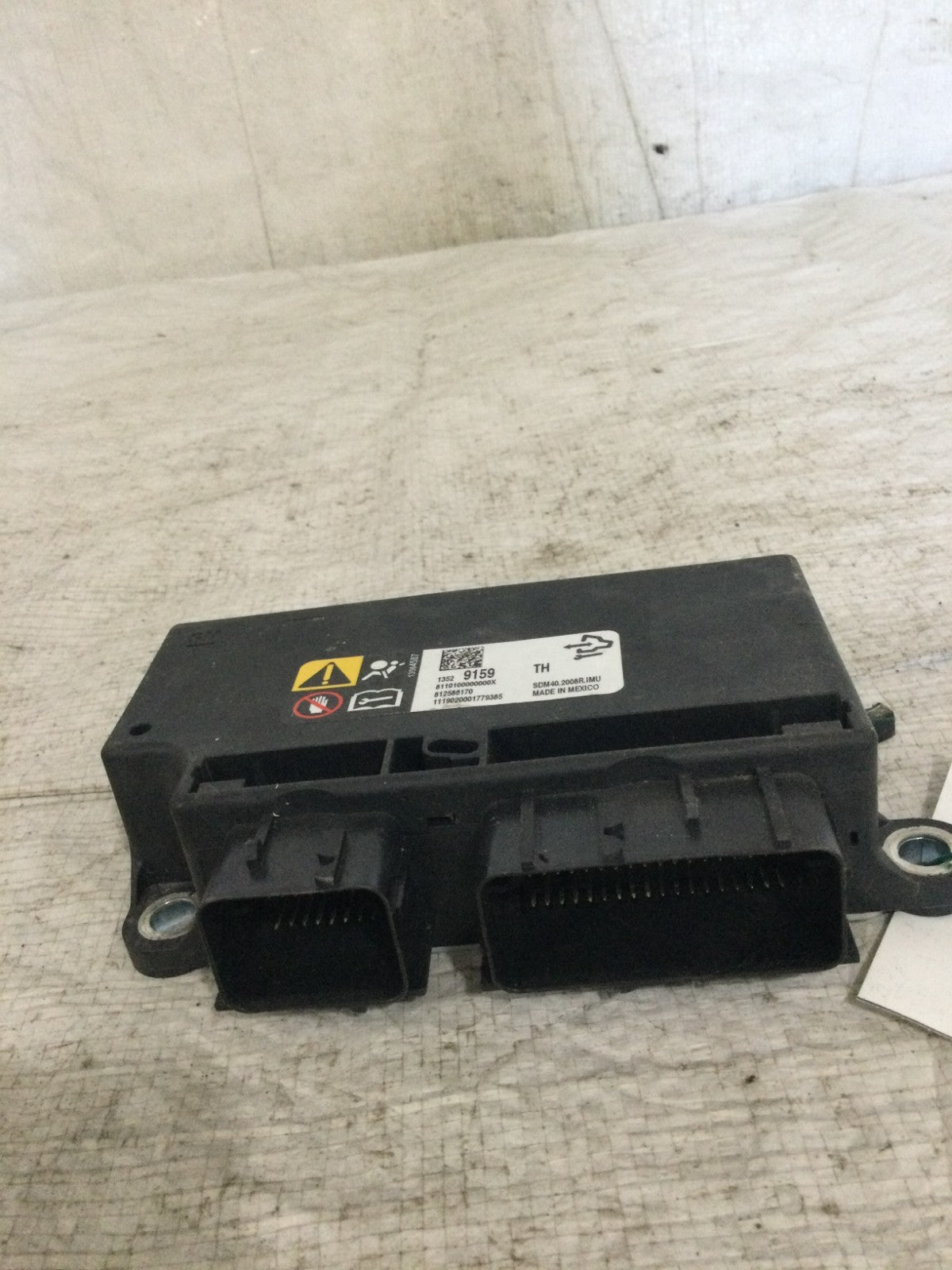 2019 Chevrolet Blazer SRS Control Module OEM 13529159