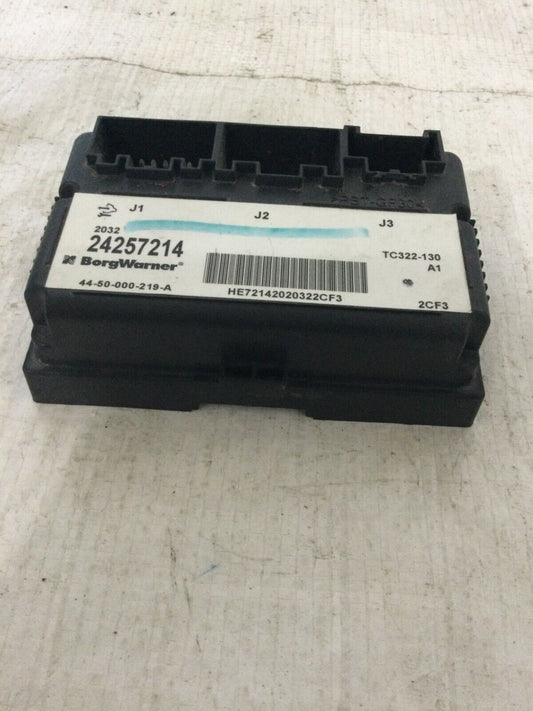 2012 Cadillac CTS Transfer Case Computer Module Unit 24257214