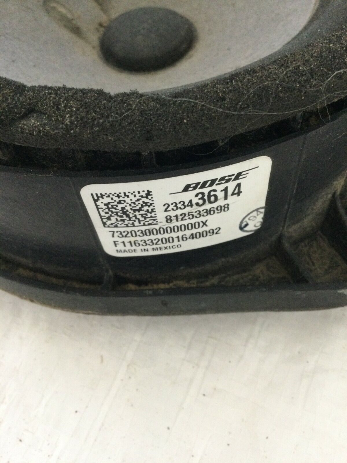 2016-2018 Chevrolet Cruze Front Left Door Speaker OEM 23343614