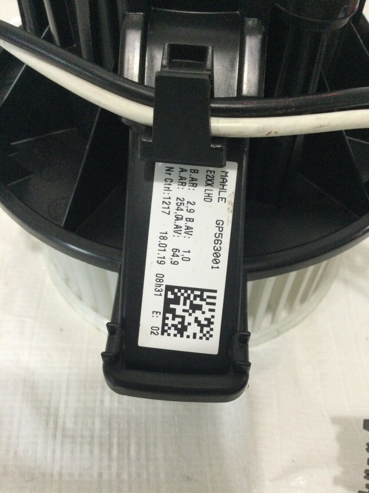 2019 Buick Regal A/C Heater Blower Motor OEM