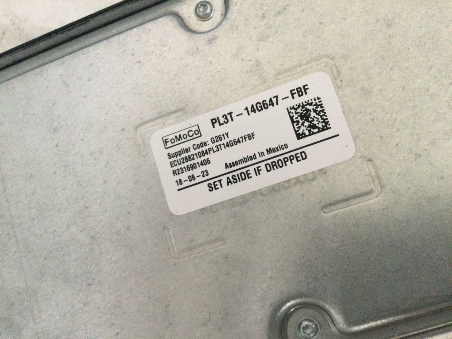 2023 Ford F150 F-150 Driver Assist Camera Control Module OEM PL3T-14G647-FBF