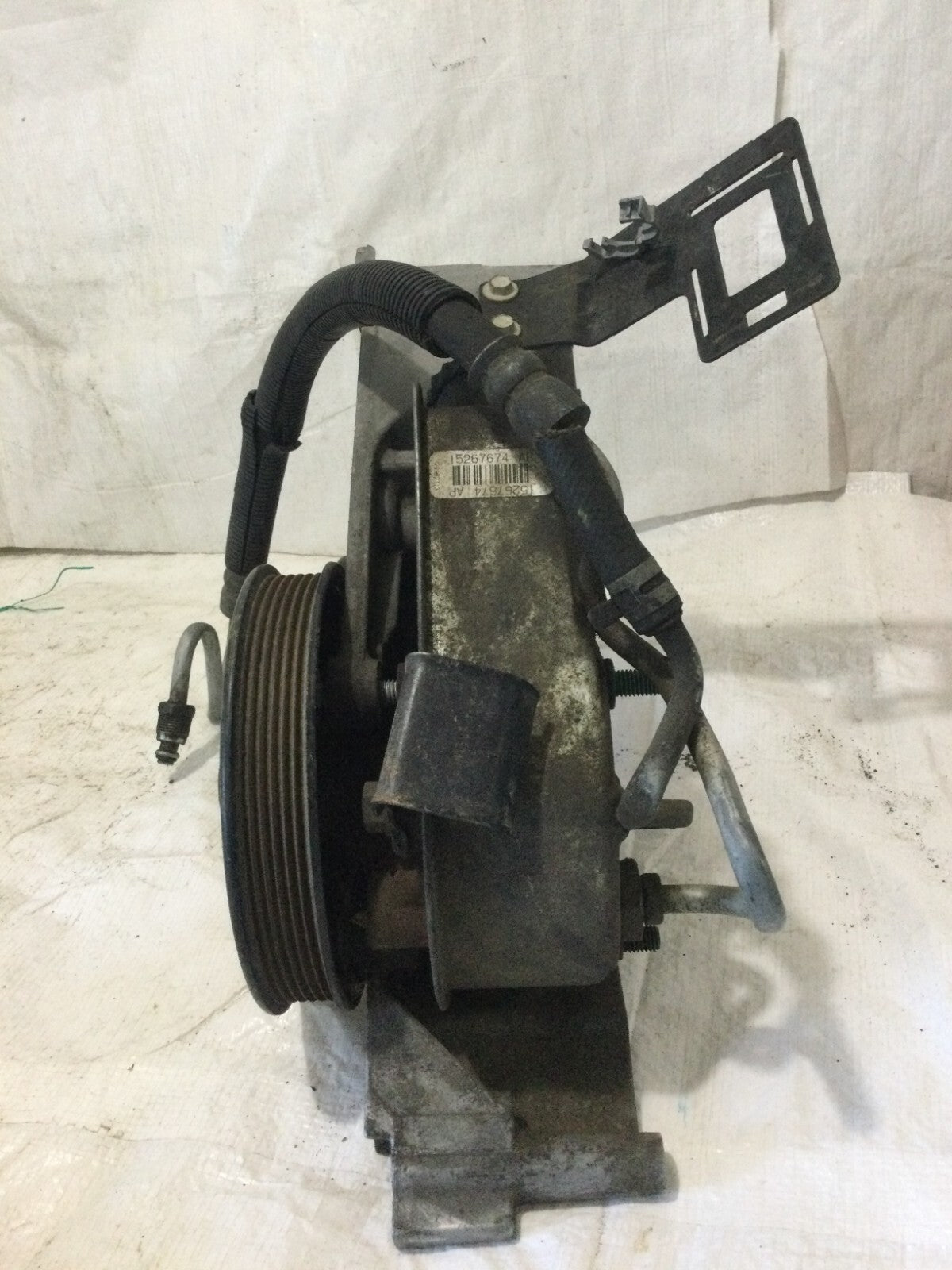 2005 Chevrolet Silverado 1500 Power Steering Pump Motor W/ Bracket OEM