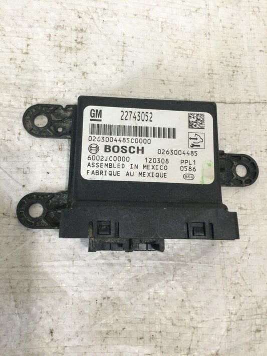 2012 Cadillac CTS Driver Parking Assist Control Module 22743052 OEM
