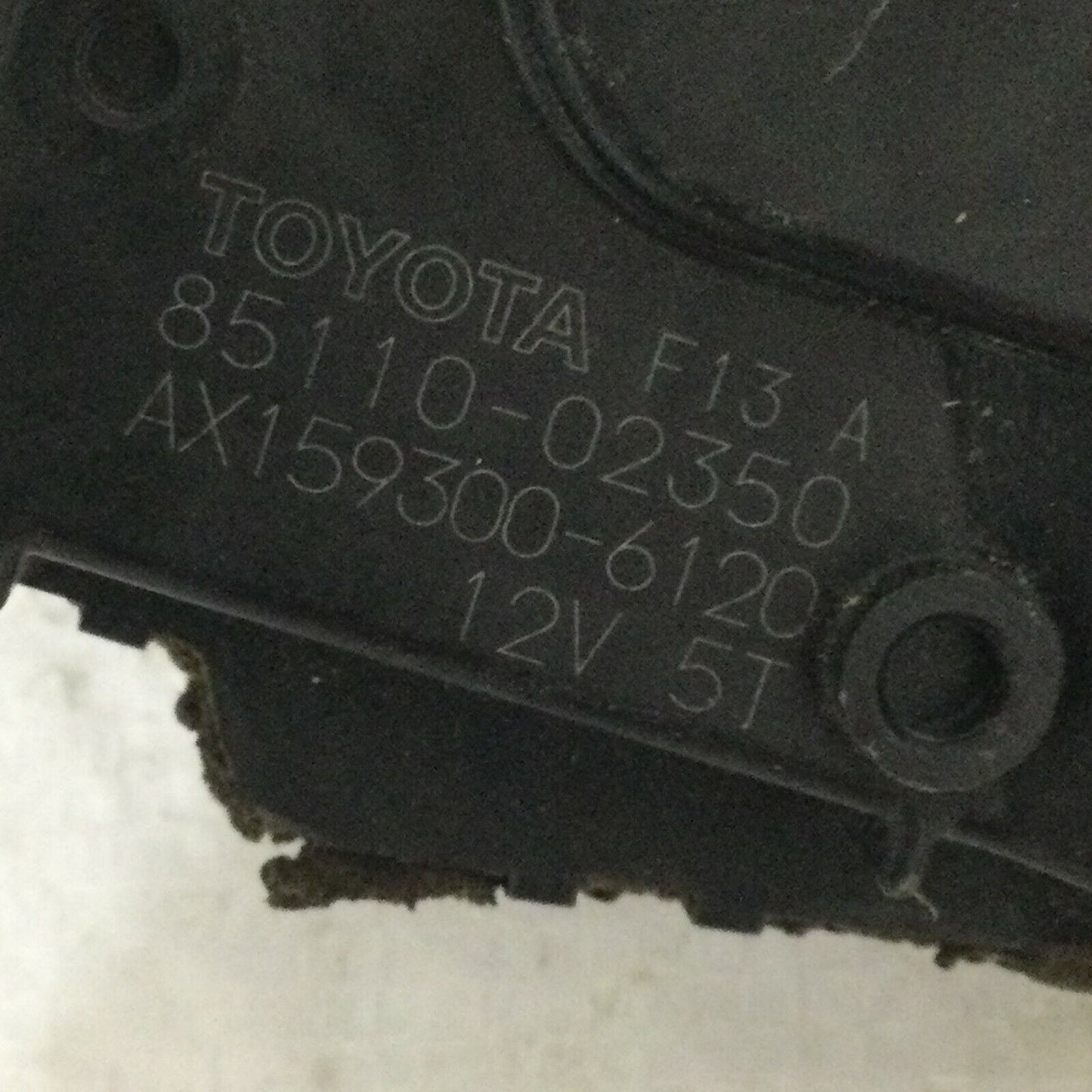 2016 Toyota Corolla Front Windshield Wiper Motor 85110-02350 OEM