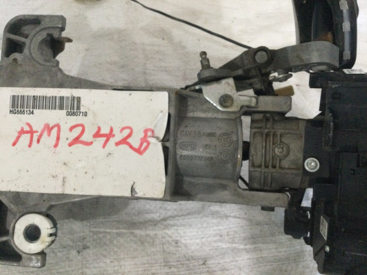 2017 Dodge Ram 3500 6.7L Steering Column Assembly With Tilt Wheel OEM 6GD78SZ0AA