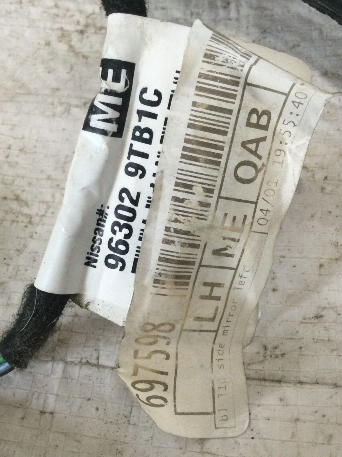 2019 Nissan Rogue Door Mirror w/ Signal Left Side Power OEM 963029TB1C (Damaged)