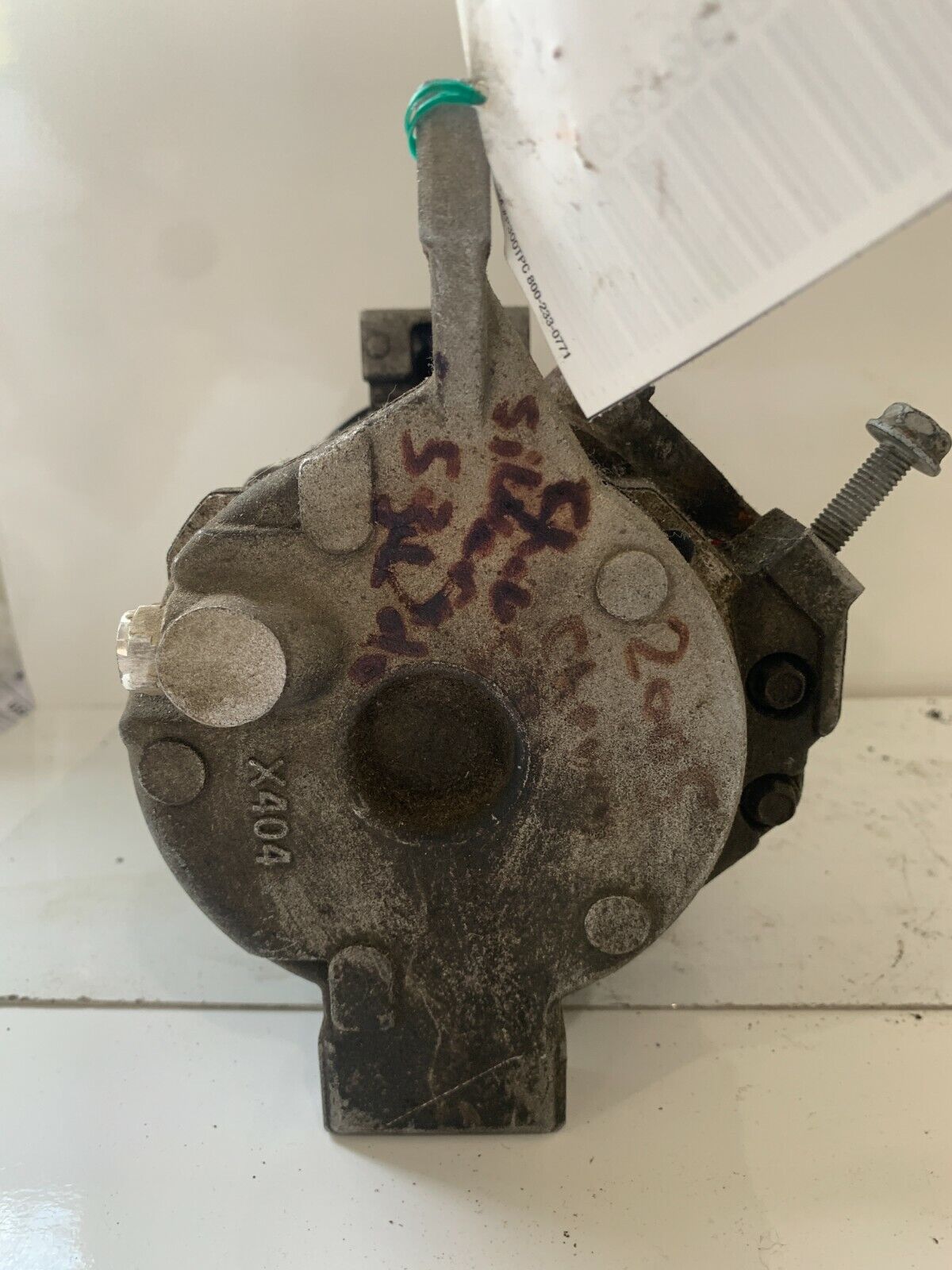 2003-2010 Chevrolet Silverado 1500 Avalanche AC Air Compressor 15244321 OEM