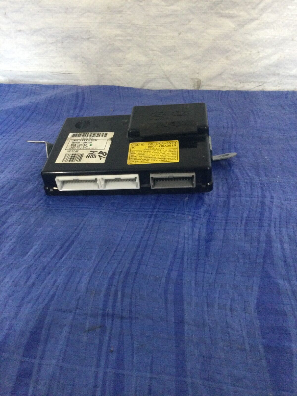 2007-2009 Hyundai Elantra BCM Body Control Module  95400-2H100 OEM