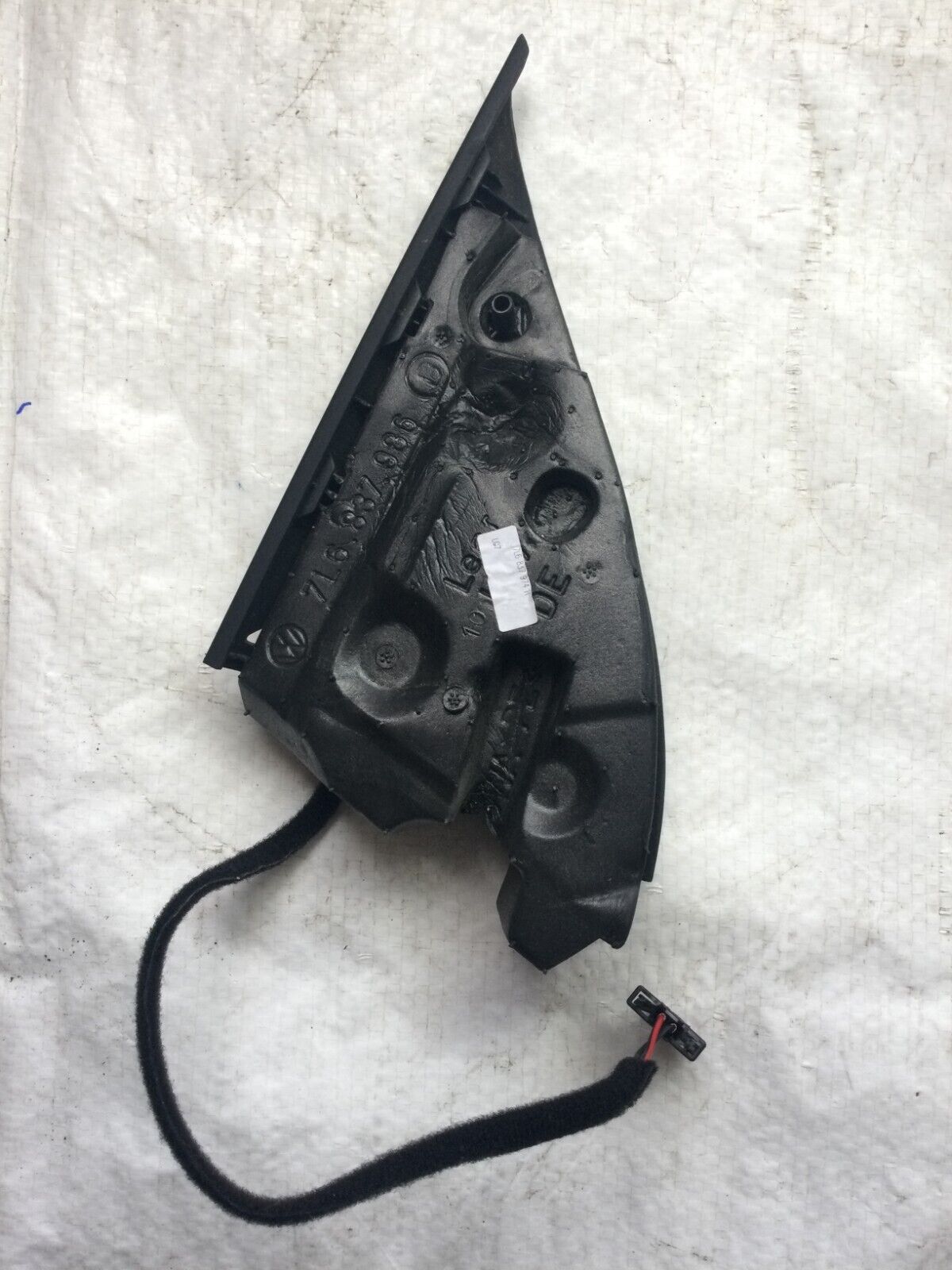 2007 Volkswagen Touareg Front Right Tweeter Speaker 7L6837986 OEM