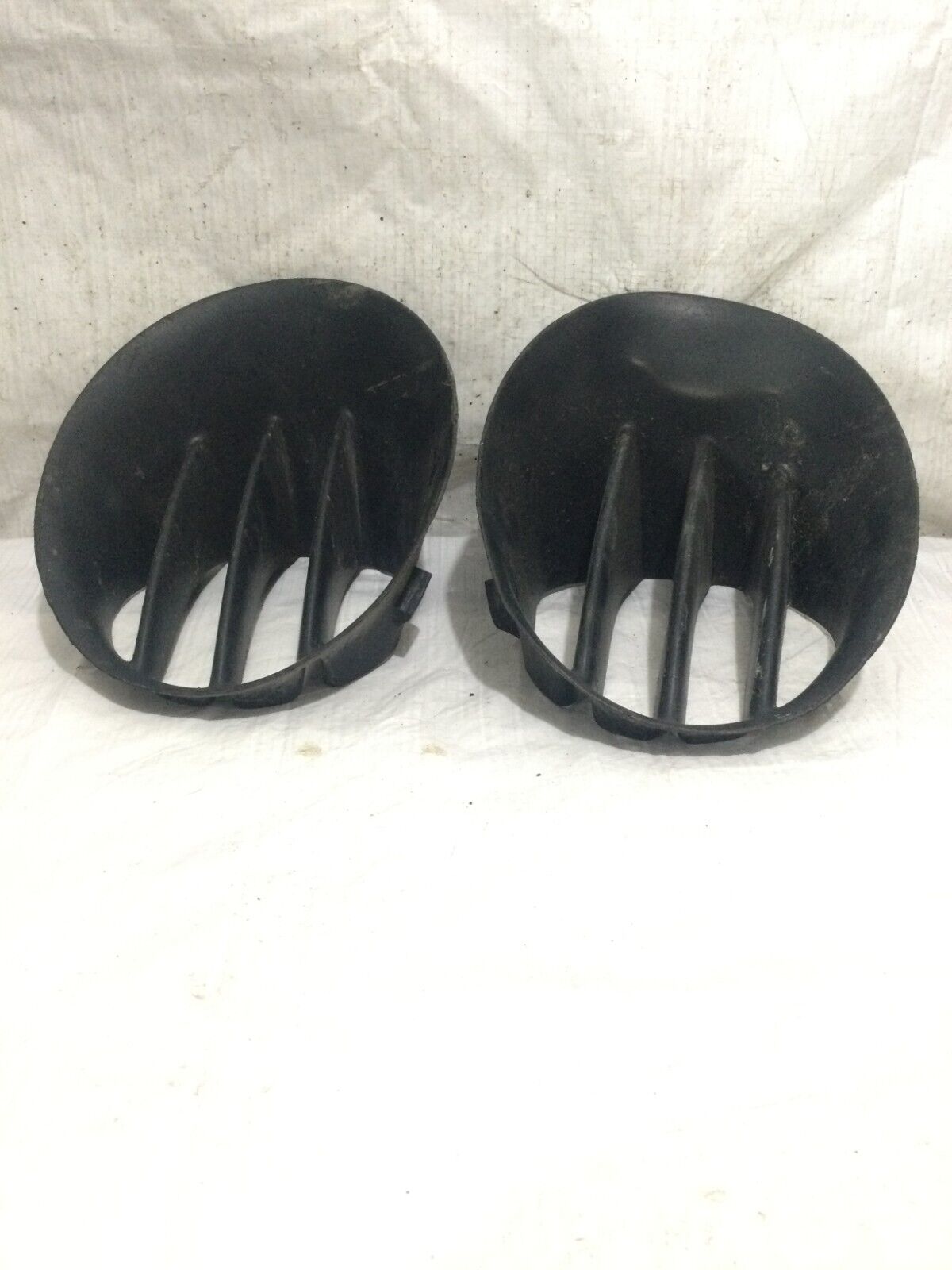 2002-2008 Dodge Ram Front Driver & Passenger Side Fog Light Cover Set OEM