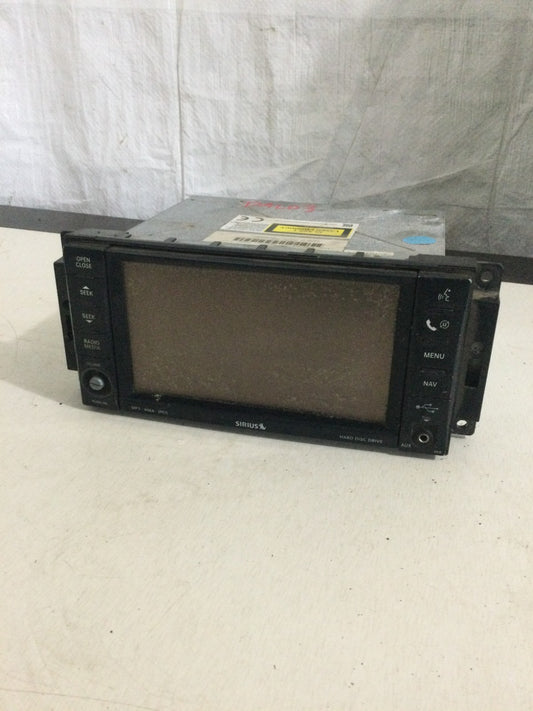 2008-2013 Chrysler Jeep Dodge Navigation UConnect Radio OEM P05091116AA DAMAGED
