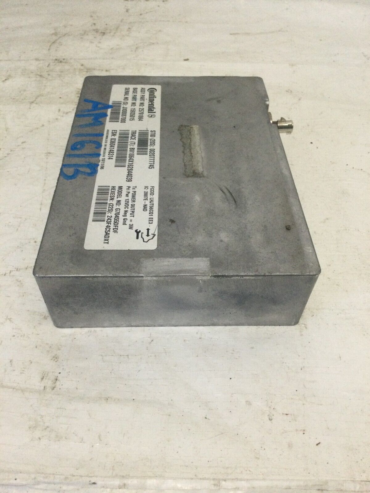2007- 2009 Cadillac Escalade Brain Box  Onstar Communication  Module OEM