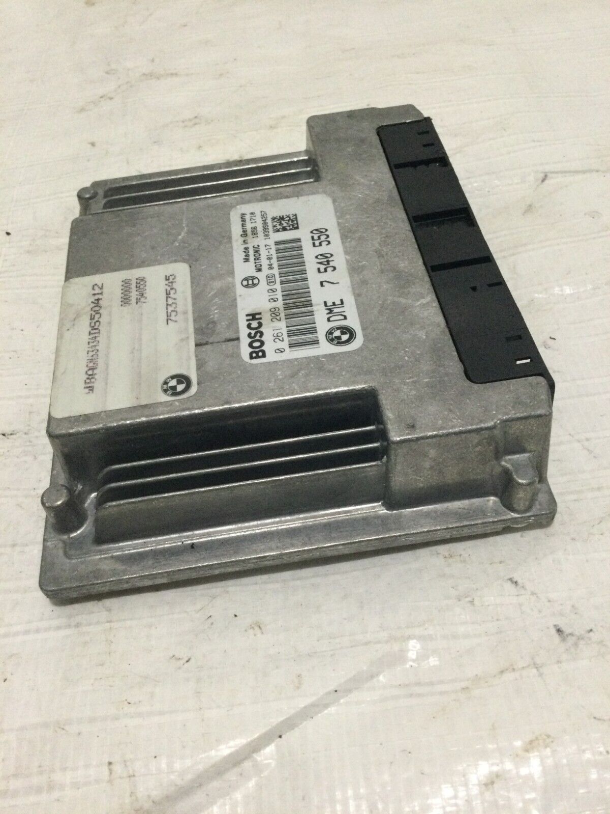 2004 BMW 7-Series Engine Computer Control Module  ECM  7540550  OEM