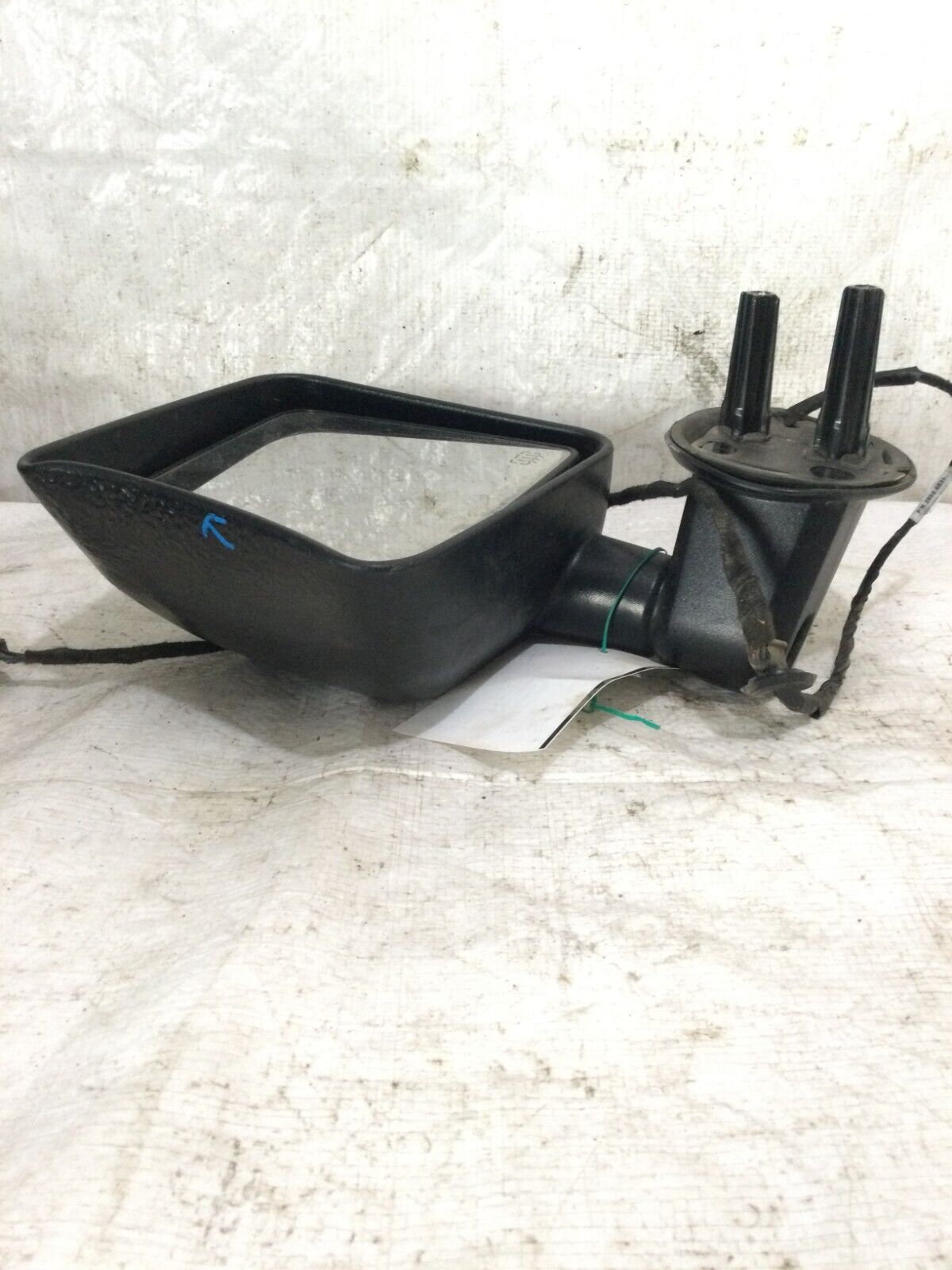 2017 Jeep Wrangler Left Driver Side View Door Mirror OEM ( DAMAGE GLASS )