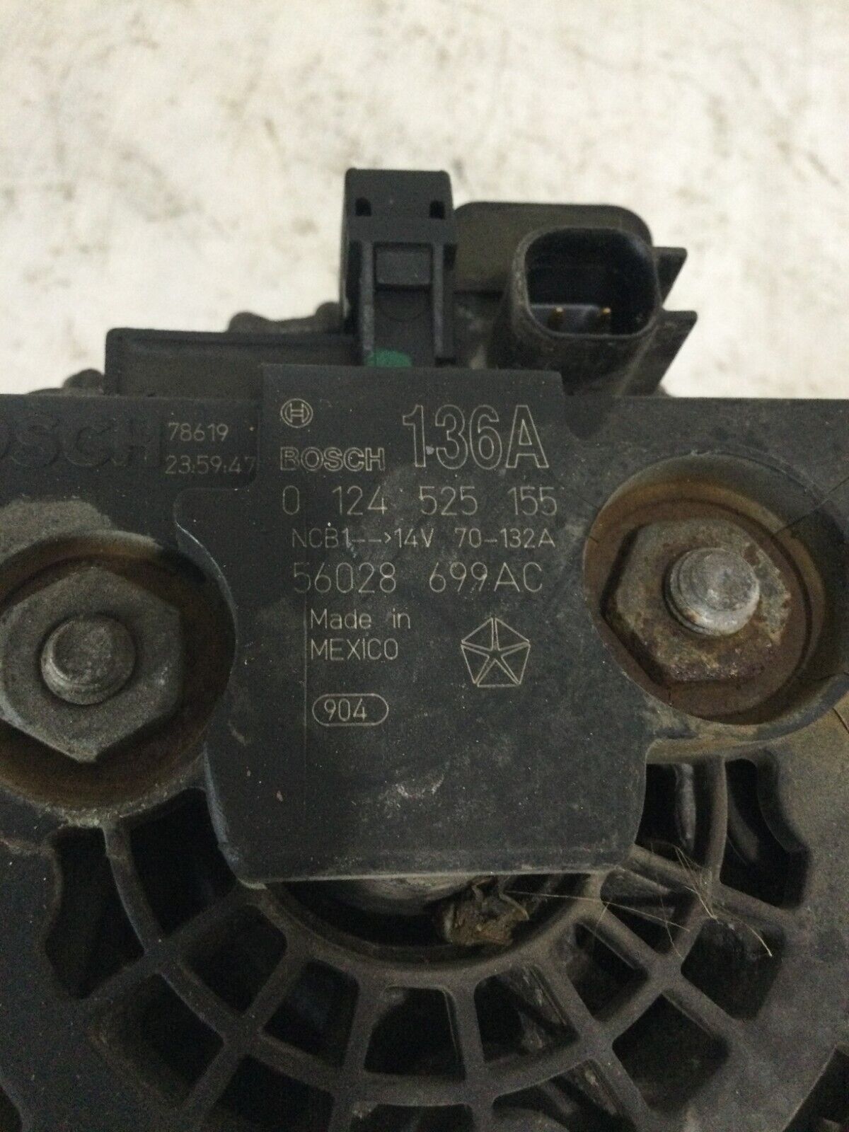 2007 Dodge Ram 1500 5.7L  Alternator Motor Assembly OEM