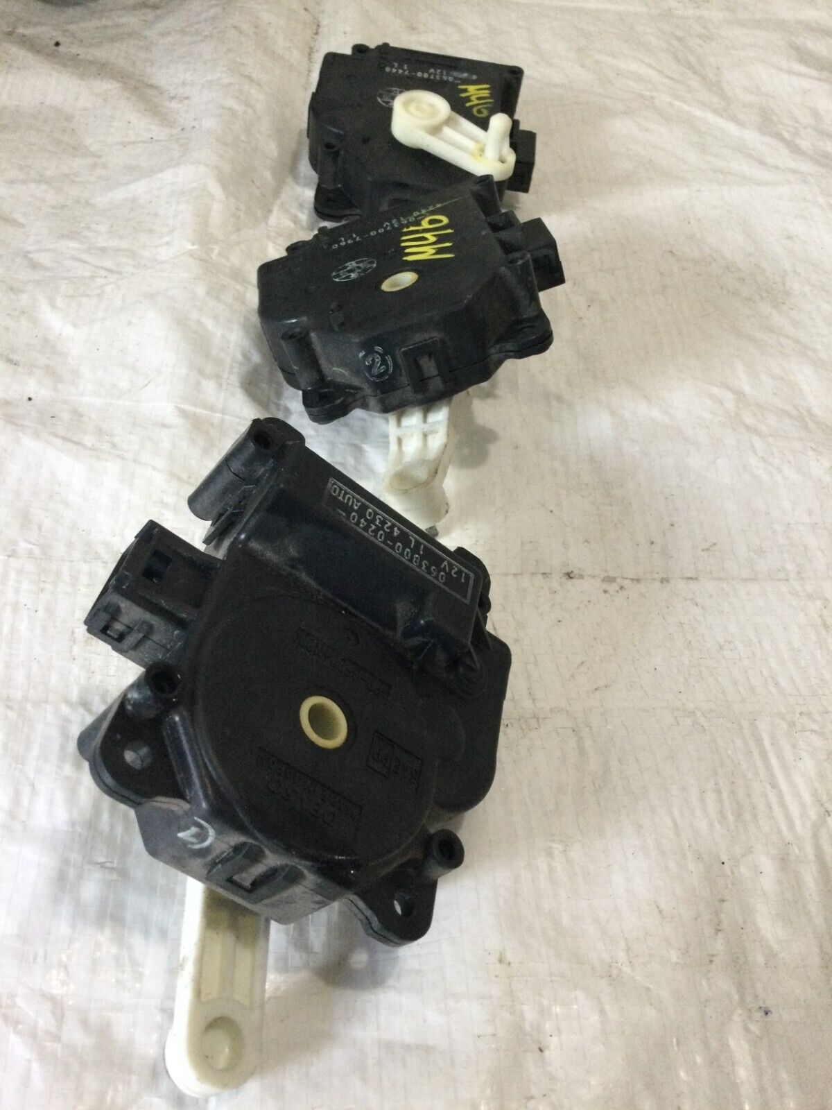2004-2009 Toyota Prius AC Heater Motor Actuator 063800-0240 Set of 3 OEM
